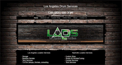 Desktop Screenshot of losangelesdrumservices.com